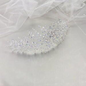 Tocado de exquisitos navettes de zirconias – SIENA