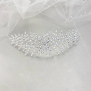 Tocado de exquisitos navettes de zirconias – SIENA