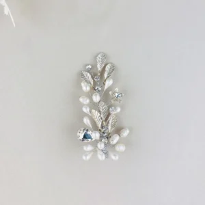 Boutonniere Novio Azahares Perlizados con Zirconias – 1120