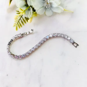 Brazalete para Novia Plata – Clásico