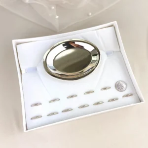 Charola Porta Arras de Boda Lisa – PLATA