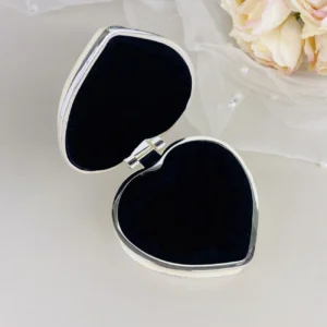 Cofre Porta Arras de Boda Corazón Nácar