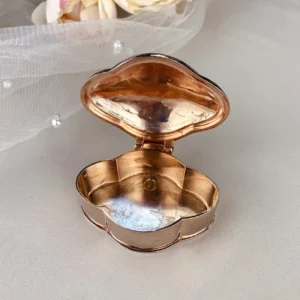 Cofre Porta Arras de Boda Rombo Circular Rose