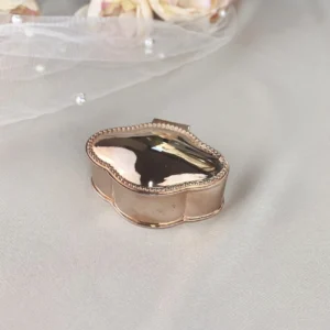 Cofre Porta Arras de Boda Rombo Circular Rose