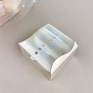 Cofre Porta Arras de Boda Satinado Cuadrado