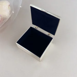 Cofre Porta Arras de Boda Satinado Cuadrado