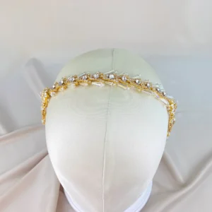 Diadema Para Novia Cristal Checo y Zirconias – Princess #1
