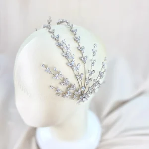 Diadema Para Novia Navettes y Zirconias – PRINCESS #2