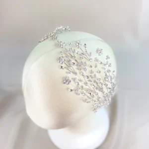Diadema Para Novia Ramas de Zirconias – PRINCESS #3