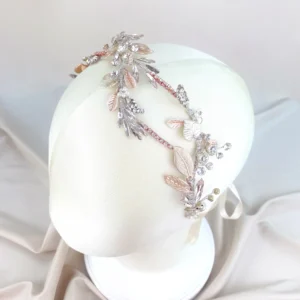 Diadema Para Novia Zirconias Cristal Encasquillado – FLORENCIA