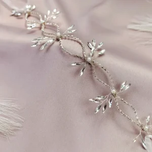 Guía de Novia Cadena de Zirconia Ramilletes de Navettes – IRLANDA