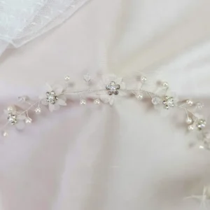 Guía de Novia Flores de Zirconia y Cristal Autriaco- FIGUERES 0