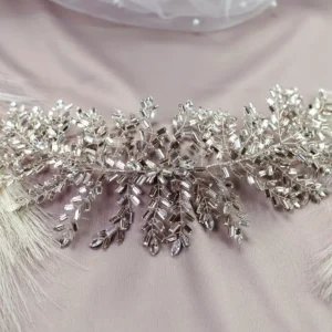 Guía doble de novia de zirconias corte baguette – MALASIA