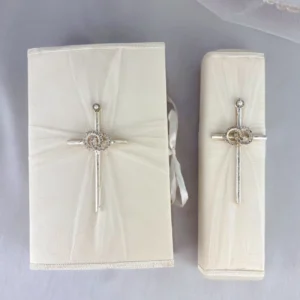 Juego de Cirio y Biblia para Boda – ALIANZAS