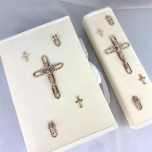 Juego de Cirio y Biblia para Boda  – SALVADOR