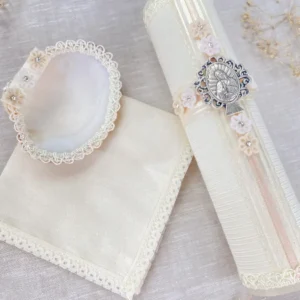 Kit de Bautizo de Vela Concha Fe Bautizo – GUADALUPANO