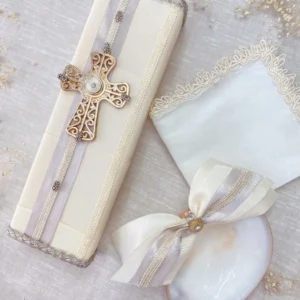 Kit de Bautizo Vela Concha Fe de Bautizo – GALENO