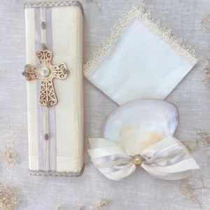Kit de Bautizo Vela Concha Fe de Bautizo – GALENO