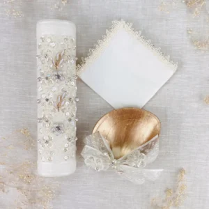 Kit de Bautizo Vela Concha Fe de Bautizo – HADA