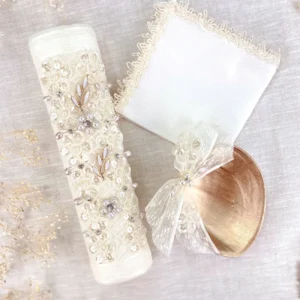 Kit de Bautizo Vela Concha Fe de Bautizo – HADA