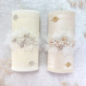 Kit de Bautizo Vela Decorada Concha Fe Bautizo – BENALÚA