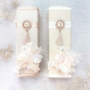 Kit de Bautizo Vela Pétalos Concha Fe Bautizo – SINAÍ