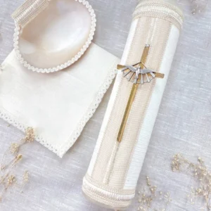 Kit de Bautizo Vela Redonda Concha Fe Bautizo – DONES
