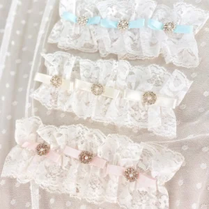 Liga de Novia Listón Zirconias Centro Perla – 1220