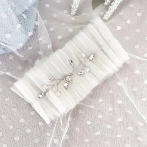 Liga de novia navettes de zirconias – 1460 B