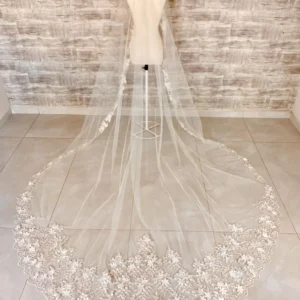 Mantilla De Novia De Encaje Italiano – MONTECARLO