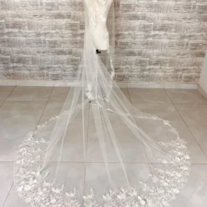 Mantilla De Novia De Encaje Italiano – PALAOS