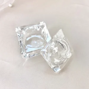 Porta Arras de Boda Cristal Cortado Cuadrado
