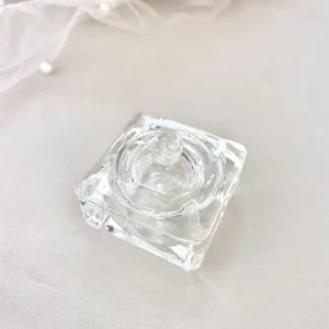 Porta Arras de Boda Cristal Cortado Cuadrado