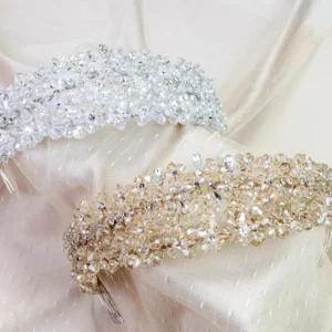 Tiara de Novia Cristal Checo Centros de Zirconias – SENEGAL