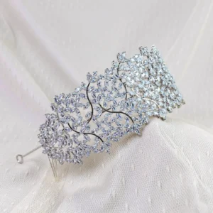 Tiara de Novia Navetes de Zirconias – GRECIA 2