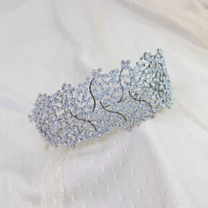Tiara de Novia Navetes de Zirconias – GRECIA 2