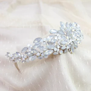 Tiara de Novia Navettes y Zirconias – OSLO