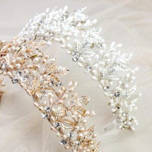 Tiara de Novia Zirconias y Azahares – FRANCIA GDE