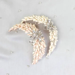 Tocado de Novia Azahares Navettes de Zirconias – GIRONA
